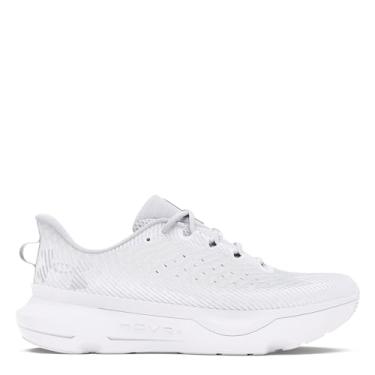 Imagem de Under Armour Tênis de corrida feminino Infinite 6, (100) Branco/Cinza Distante/Cinza Halo, 9.5