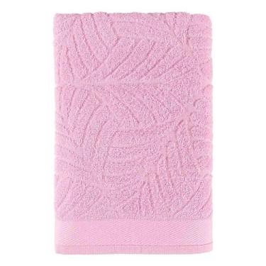 Imagem de Toalha De Banho Numa 1,50m X 75cm 01 Peça 100% Algodão 470g/m² - Rosa 