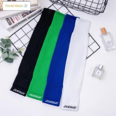 Imagem de Kit Com 3 Meião Cortado Canelito ProSocks Sem Pé Original Meias Esport