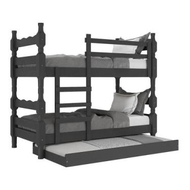 Imagem de Treliche Vira Camas p/Colchão78/88X188cm Multimóveis Cr35106 - MULTIMO