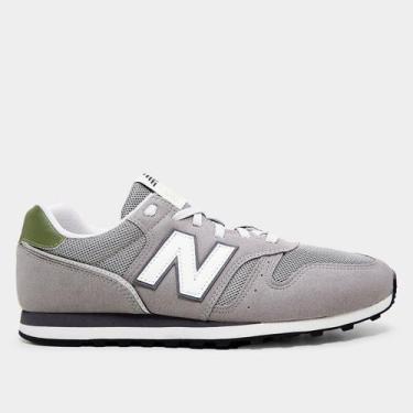 Imagem de Tênis New Balance 373 V2 Masculino, Cinza, Preto, 43