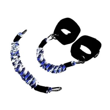 Imagem de Deevoka Faixas de Resistência para Pernas E Tornozelos, Cordas Resistentes para Exercícios de Resistência E Basquete em Casa.