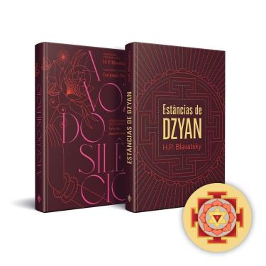 Imagem de Kit Blavatsky + Adesivo (a Voz Do Silêncio + Estâncias De Dzyan)