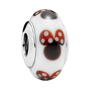 Imagem de Charm De Prata Esterlina 925 Da Disney Para Pulseira Mickey Minnie, Be