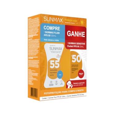 Imagem de Kit Sunmax Fluid 120ml + Sens 25ml Fps50