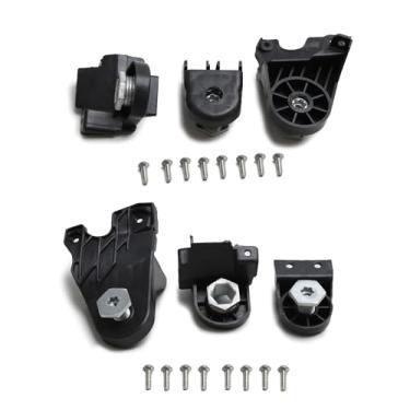 Imagem de YVDYDVY Kit de reparo de suporte de farol dianteiro esquerdo e direito A2058205902 A2058206002 compatível com Mercedes-Benz C Series C200 C260 C300 C43 AMG 4MATIC W205 S205 C205 (conjunto esquerdo e