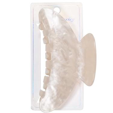 Imagem de OWIIZI Grampos de cabelo de acetato duráveis para mulheres 10,5 cm grampos de cabelo fofos presilhas de rabo de cavalo prendedor de acrílico forte fixação borboleta mandíbula acessórios de cabelo para