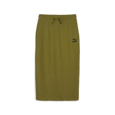 Imagem de Saia Midi Puma Canelada Classics Feminina-Feminino