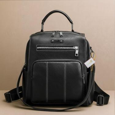 Imagem de Mochila Bolsa Feminina Passeio Dia A Dia Social Super Charme Com Alça 