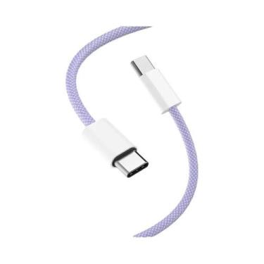 Imagem de Cabo Colorido USB-C Para Tipo C De Carregamento Rápido De 60W Para App