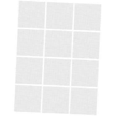 Imagem de MotiveTech Conjunto de 12 peças de tela de fibra de vidro para mosaico, ideal para instalação de azulejos e revestimentos de gesso.