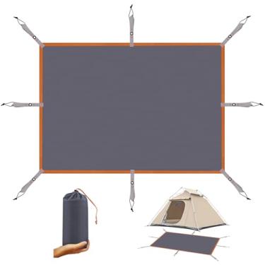 Imagem de XINCAMPING Cobertor de piquenique dobrável – Cobertor de acampamento extra grande de 180 cm x 210 cm, à prova d'água, à prova de areia, leve, para uso ao ar livre/acampamento/trilha/praia/barraca