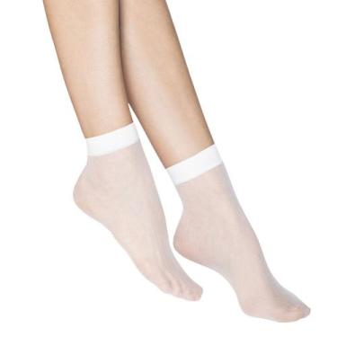 Imagem de Kit 6 Pares de Meia Soquete Fio 20 Loba Lupo 05530-001, Branco, 34/39