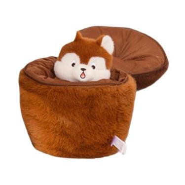 Imagem de Bothyi Brinquedo de pelúcia fofo, bicho de pelúcia, brinquedo de pelúcia, almofada de conforto, desenho animado, presente, lavável, brinquedo de pelúcia, B