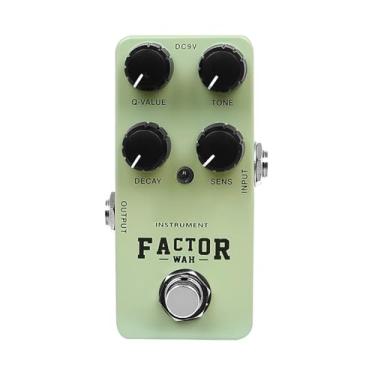 Imagem de Luocute Pedal de Guitarra FACTOR Wah, Pedal de Efeito Wah Dinâmico, Todo Em Metal, Transparente, Quente, Som, Atenuação de Tom Ajustável, Valor Q, Com Ajuste Fino para Baixo de Guitarra