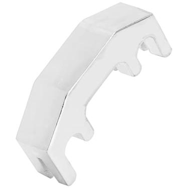 Imagem de Generic Silenciador de Violino Instrumento Auxiliar de Corda de Liga de Alumínio Ultra Mudo para Violino 1/2 3/4 4/, Mudo Portátil de Redução de Som Cromado para Iniciantes (Prata)