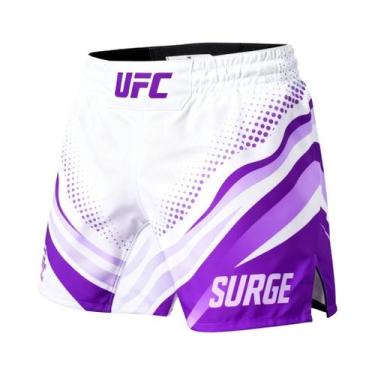 Imagem de Shorts De Treinamento De Boxe UFC Masculinos De Secagem Rápida E Respi