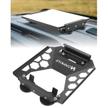 Imagem de Starlink Mini suporte magnético para teto de carro – design fechado lateral seguro, liberação rápida e perfil baixo de 4,3 cm, ímã forte de 99,8 kg, resistente a arranhões e intempéries, perfeito para