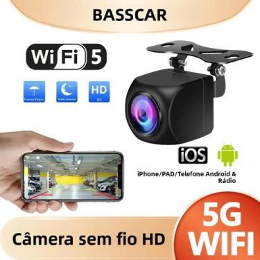 Imagem de Câmera De Ré Universal HD Sem Fio Com Visão Noturna, À Prova D'água, W