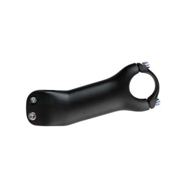 Imagem de Mesa de carbono para bicicleta MTB, 6/17 graus, 31,8 mm, para bicicletas de estrada, com inclinação positiva/negativa, adequada para guidões de fibra de carbono.(17Angle 120mm)