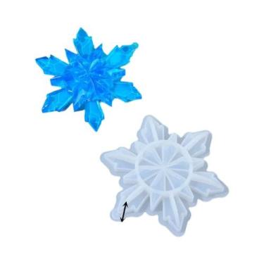 Imagem de Molde De Silicone Para Brincos Em Forma De Árvore De Natal, Série Floc