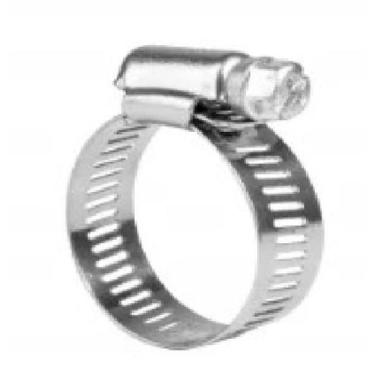 Imagem de Abraçadeira Rosca Sem Fim 9mm - 12 a 16mm (1/2" - 5/8") - Ferragem