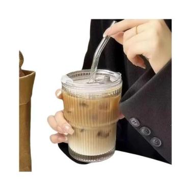 Imagem de Copo Com Canudo De Urso Fofo De 20Oz Para Sucos, Chá Com Leite, Presen