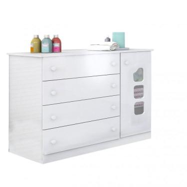 Imagem de Cômoda Infantil Lívia Phoenix Baby Branco