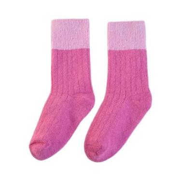 Imagem de Meias De Lã Para Meninas, Roupas Quentes De Inverno Para Crianças De 2