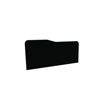 Imagem de Painel Divisor Para Estacao De Trabalho 120X50Cm Preto