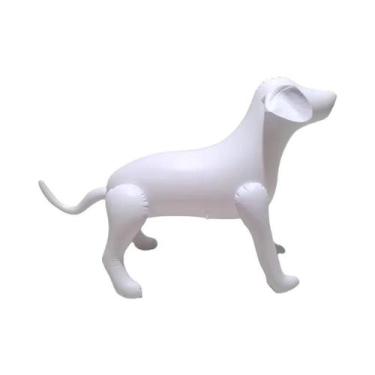 Imagem de Exibição inflável do manequim do cão - NONE, C80xA56xL29cm, branco