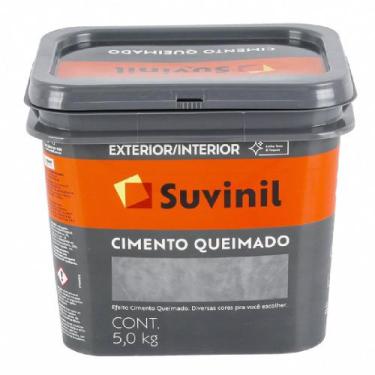 Imagem de Efeito Cimento Queimado 5 kg Tunel de Concreto - 50687531 - SUVINIL