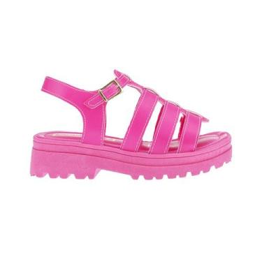 Imagem de Sandalia Infantil Feminina Tratorada Pink Barbie - Tam 28-36 + Ebook -
