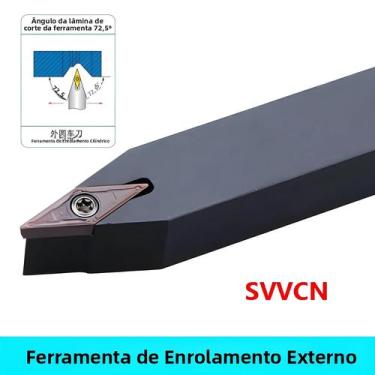Imagem de Ferramenta De Torneamento Externa SVVCN VCMT Cortador De Torno Máquina