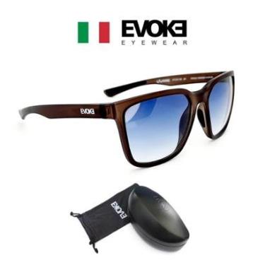 Imagem de Óculos de Sol Evoke For You DS81 G13 Crystal Matte Brown-Unissex