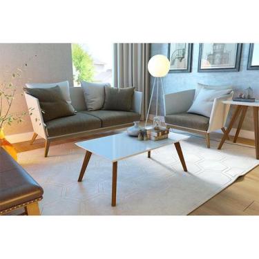 Imagem de Mesa de Centro Ambiente Classic Branco Acetinado - Imcal