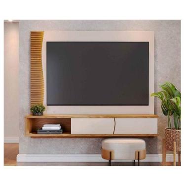 Imagem de Home Suspenso Ambiente Egeu Off White Freijó  Colibri - COLIBRI MÓVEIS