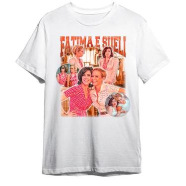 Imagem de Camiseta Basica Fatima E Sueli Novela Tapas E Beijos Graphic, GG, Bran