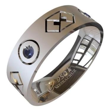 Imagem de Anel De Formatura De Administração De Empresas - Vieira Cruz Joias