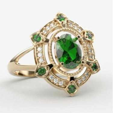 Imagem de Anel Feminino em Ouro 18k - Vieira Cruz Joias