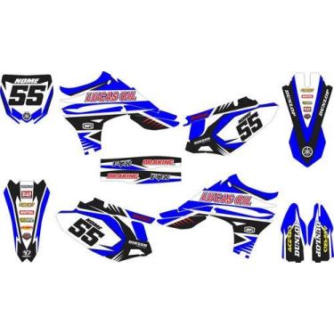 Imagem de Adesivo Moto Cross Trilha Yamaha Yz 450f 2010 A 2013 Lm279 - ORAJET