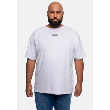 Imagem de Camiseta Fatal Estampada Plus Size Masculino-Masculino