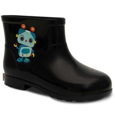Imagem de Bota Infantil Galocha Masculina Nº 21ao26 Menino Robo 09.34-Masculino