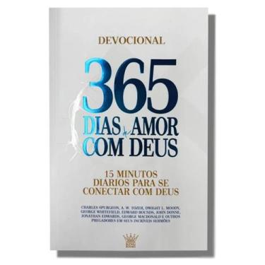 Imagem de Livro Devocional 365 Dias de Amor com Deus mensagens diárias - Editora