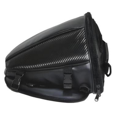 Imagem de Bolsa Traseira Impermeável Para Motocicleta, Bagagem Esportiva, Bolsa 