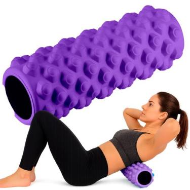 Imagem de Rolo De Liberação Miofascial Massagem Fisioterapia Pilates - Prime Bik