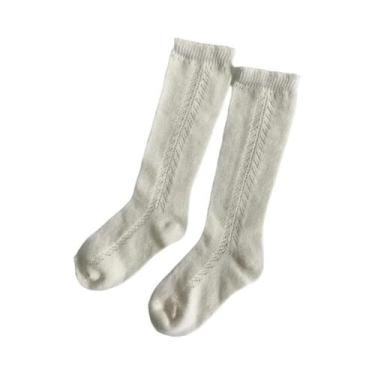 Imagem de Meias De Algodão Respiráveis Para Crianças, Meninos E Meninas, Até O J