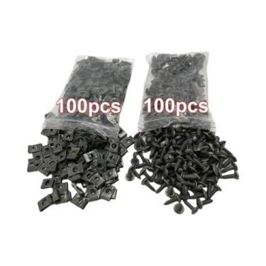 Imagem de Parafusos Autoatarraxantes De Perfil U Reforçados, 100 Unidades, Para 