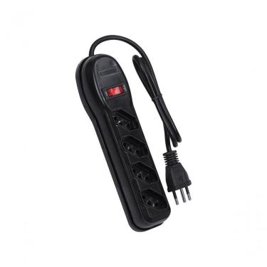 Imagem de Filtro De Linha 4 Tomadas Pp 0,75mm Comprimento 1mt