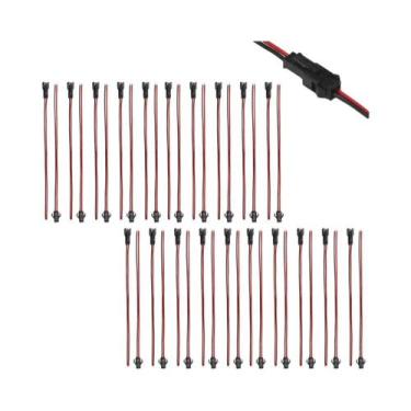 Imagem de Cabo Conector De Extensão Para Fita De LED SM2P 3P 4P 5P 6 Pinos Macho